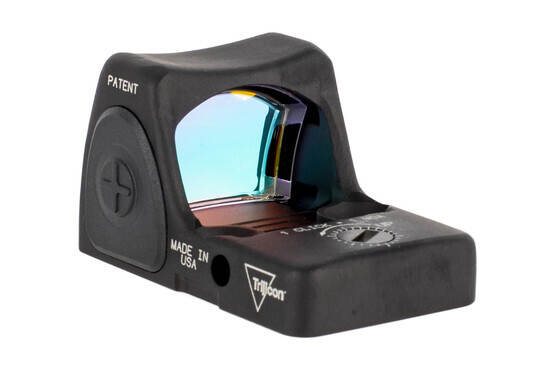 The Trjicon RM09 1 MOA red dot reflex sight for sale features 1 moa adjustable elevation and windage